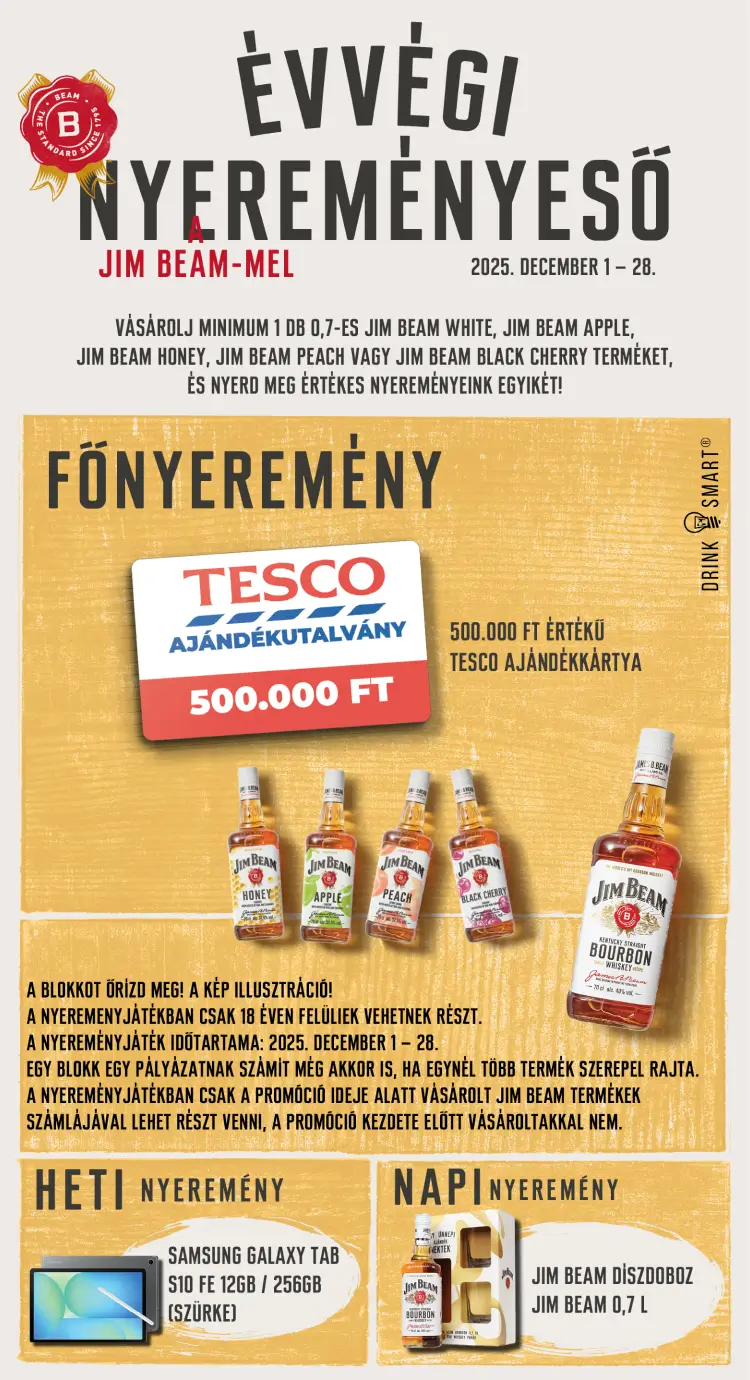 A promóció plakátképe.